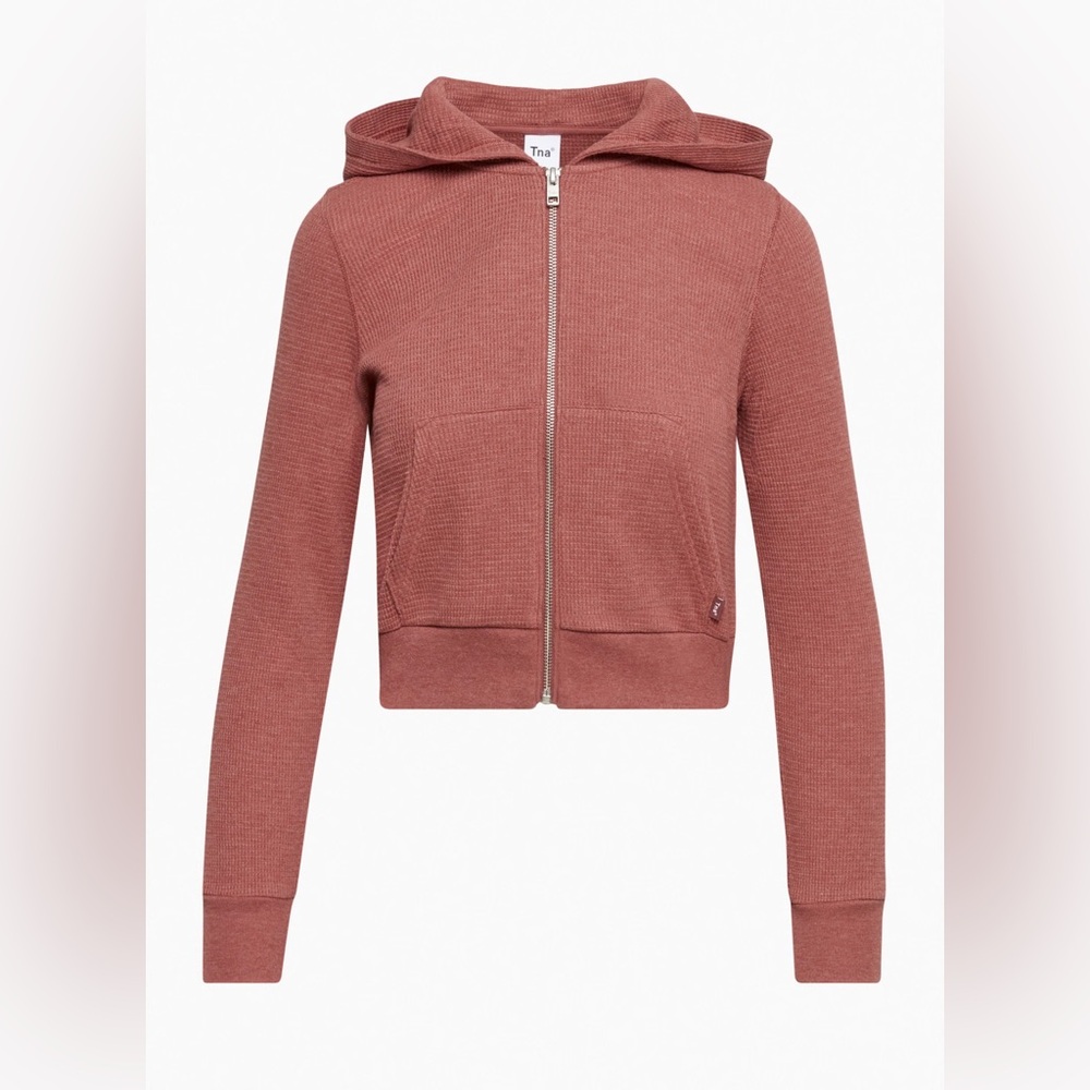 Aritzia Tna Waffle Zip